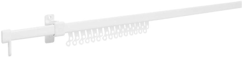 Rufflette White Curtain Rods (150 cm x 11 cm) (Pack of 1)