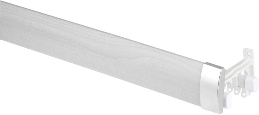 Finishing Touches White Curtain Rods (150 cm x 7 cm) (Pack of 1)