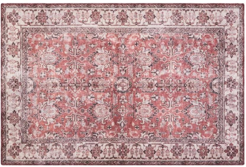 Home Living Cotton Rectangle Shape Carpet (45 cm x 30 cm, Multicolour)