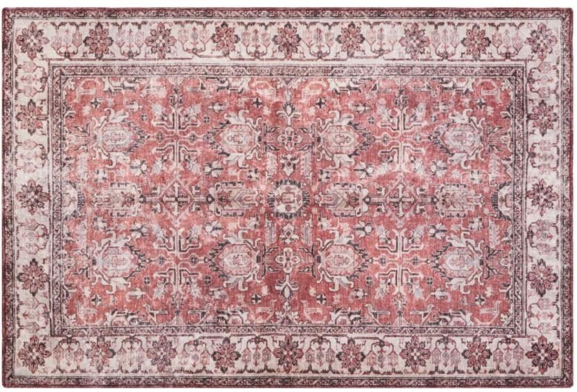Home Living Cotton Rectangle Shape Carpet (45 cm x 30 cm, Multicolour)