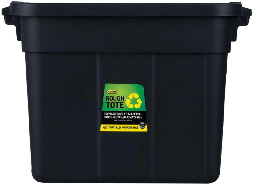 ADDIS Rough Tote Storage Box (Black)