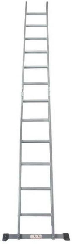 Tradequip Multipurpose Aluminium Ladder Aluminium Ladder (With Platform, Hand Rail)