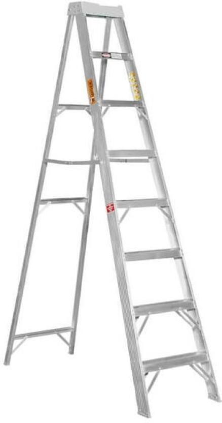Mundo Fibreglass 6 Step Ladder FRP Ladder (With Platform, Hand Rail)