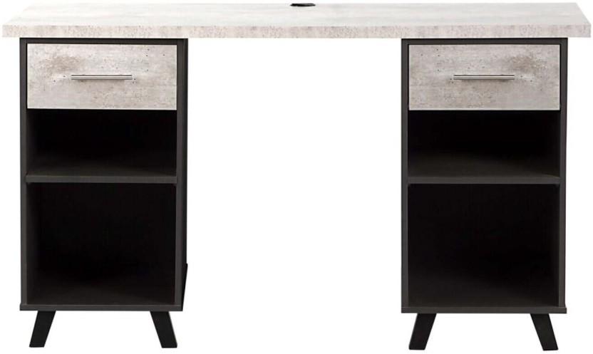 Concrete Desk Multipurpose Table (Finish Colour - Grey, DIY(Do-It-Yourself))