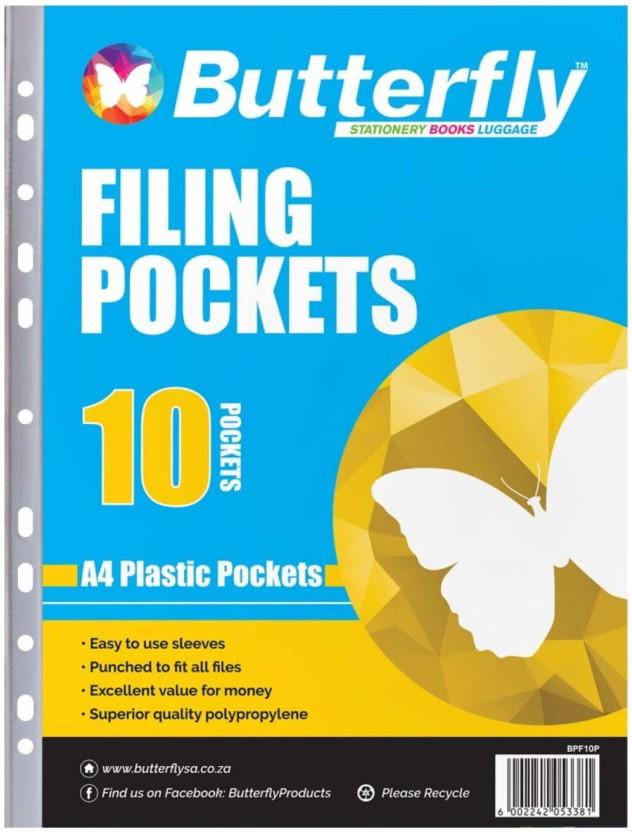 Butterfly Polypropylene (Set of 1, Multicolour)