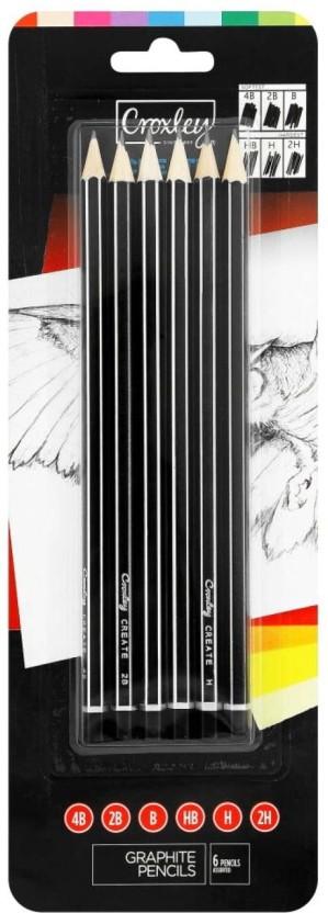 Croxley NA Ball Pen (Pack of 6, Black)