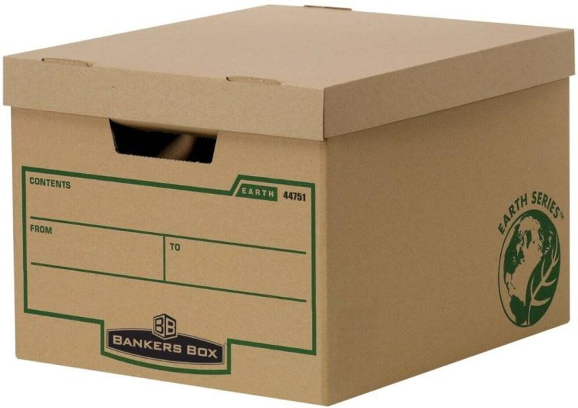 Earth Series Cardboard (Set of 1, Brown)