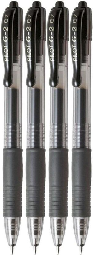 Pilot G2 Gel Pen (Pack of 4, Black)