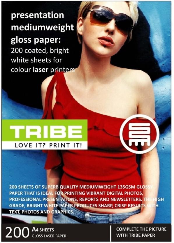Tribe A4 160 gsm Journal Paper (Set of 1, Multicolour)