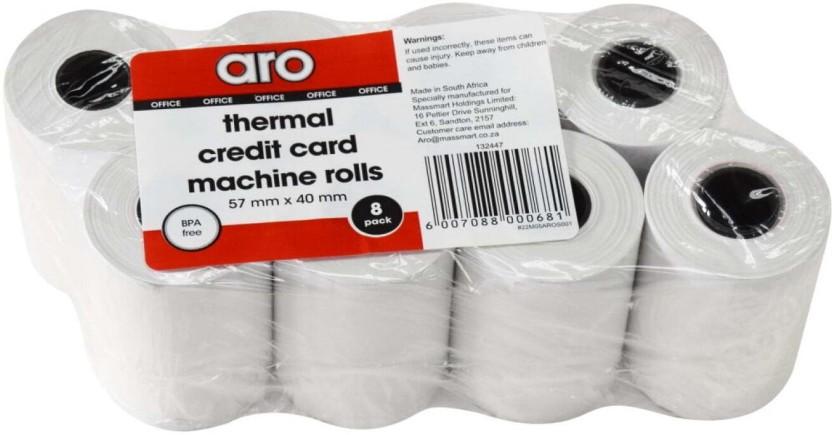 Aro B1 55 gsm Thermal Paper (Set of 8, White)