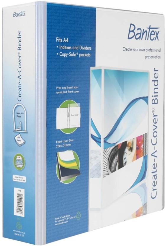 Bantex PVC (Set of 1, White)