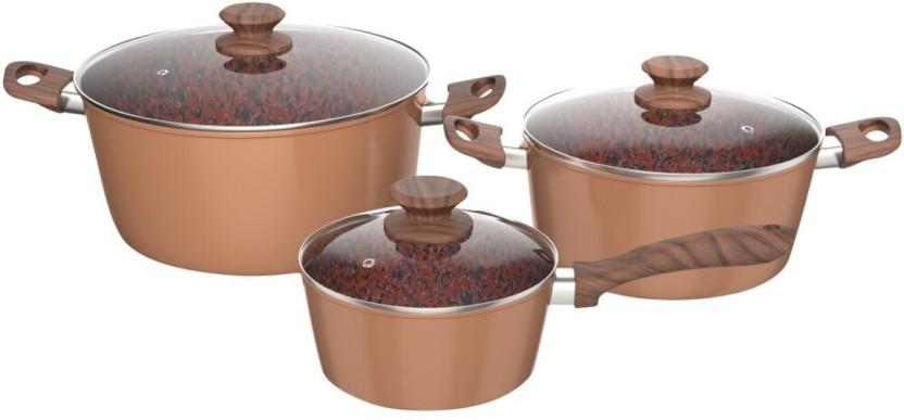 Bennett Read 6-Piece | Copper & Rock Pot Set Copper Cookware Set (1 - Piece)