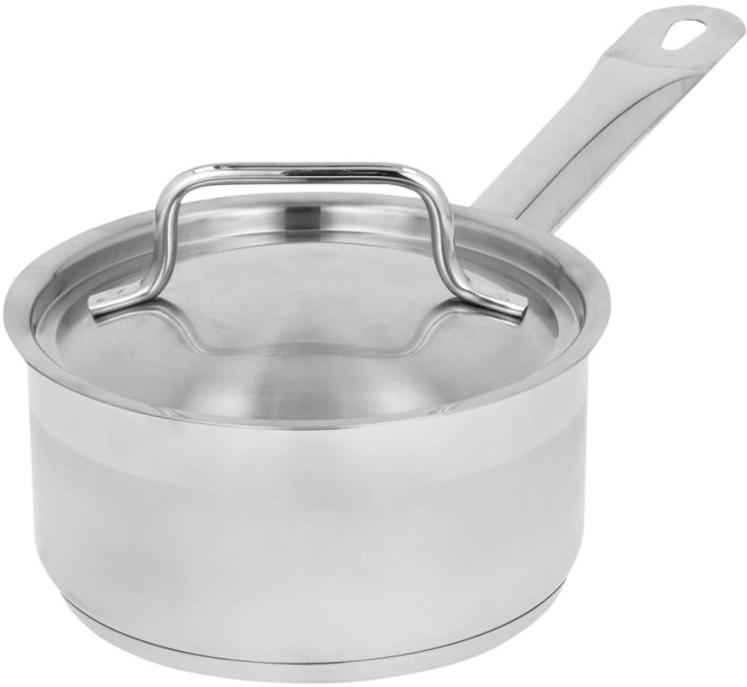 Legend Prof Chef Saucepan Tope with Lid 1.4 L capacity 16 cm diameter (Stainless Steel, Induction Bottom)