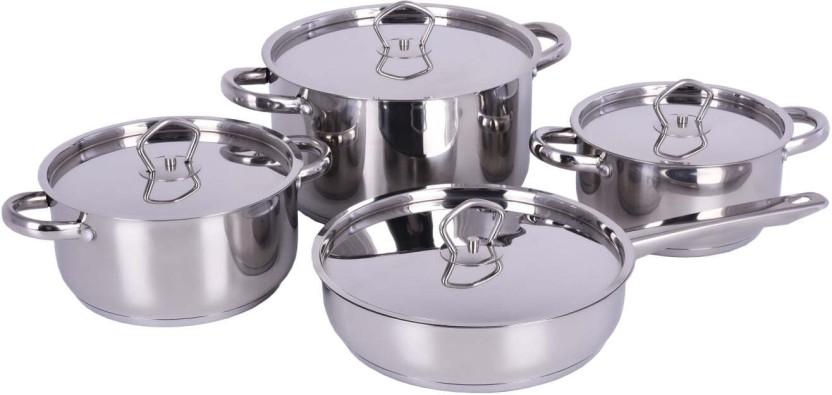 Tissolli 8Pc | Saphire Stainless Steel Cookware Set (1 - Piece)