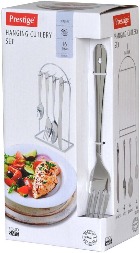 Prestige 16 Piece Hanging Stainless Steel Cutlery Set (Pack of 1)