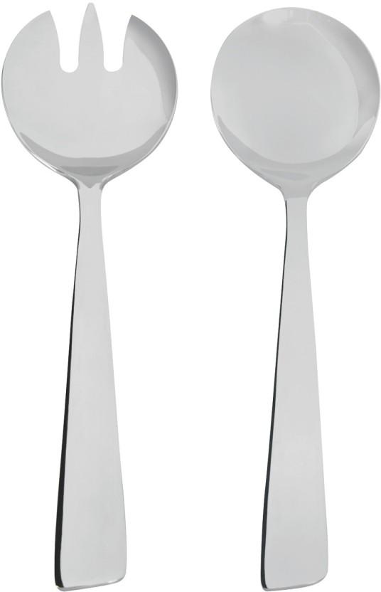 Primaries 2 Piece Moda Serving Set Stainless Steel Cutlery Set (Pack of 1)
