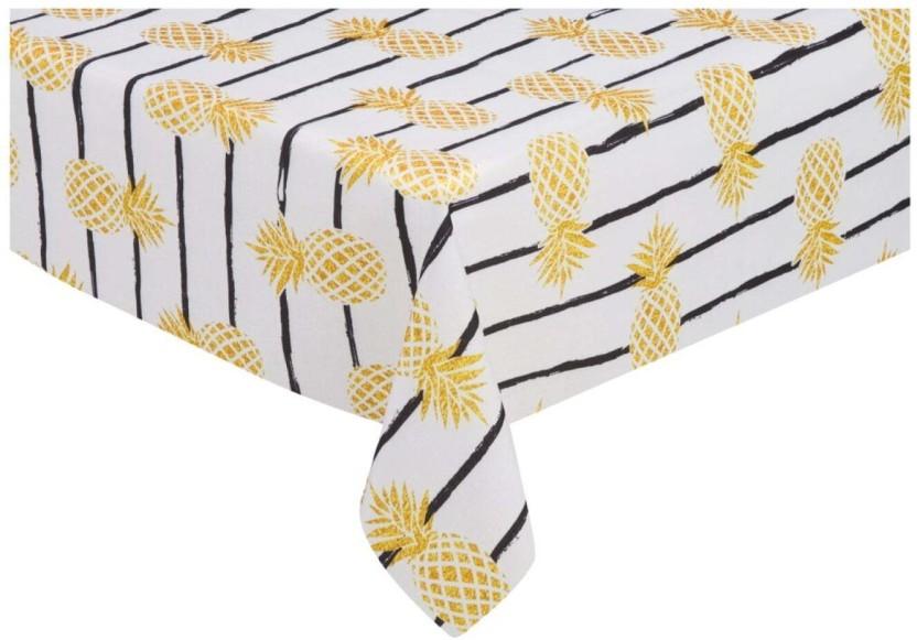 Linen House Solid 0 Table Cover (Multicolour, Polyester)