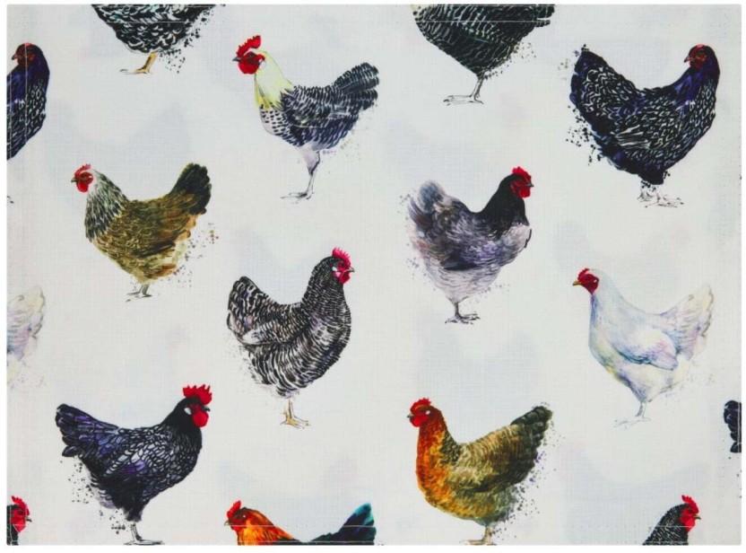 LINEN HOUSE Animal 1 Table Cover (Multicolour, Linen)
