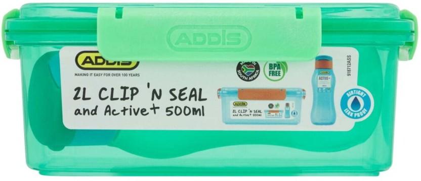 Addis Clip N Seal Lunch Box 2 Containers Lunch Box (2500 ml)