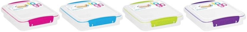 Sistema Sandwich Box 4 Containers Lunch Box (450 ml, Thermoware)