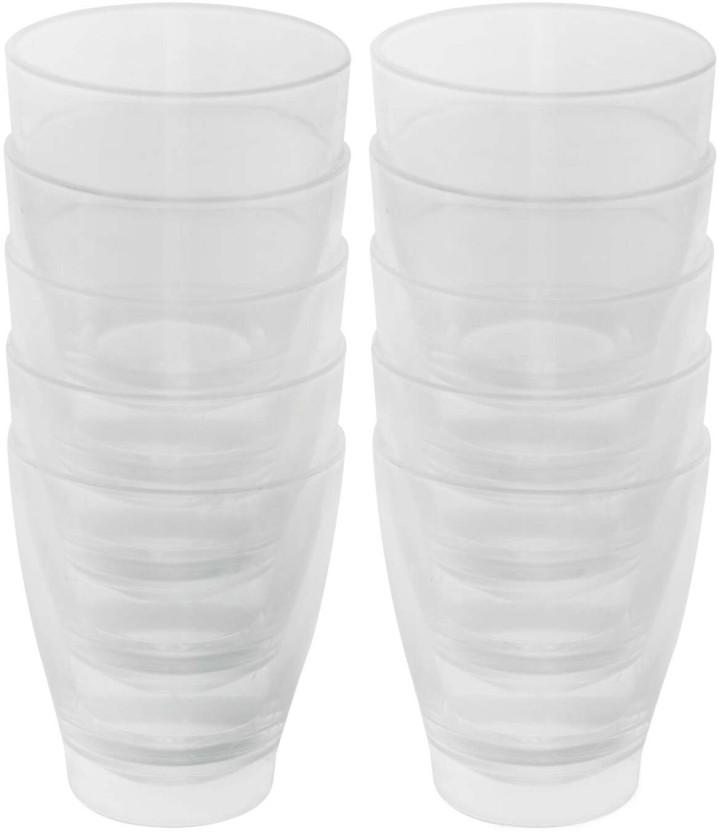 Bar Butler (Pack of 10) Shooter Water/Juice Glass Set (25 ml, White)