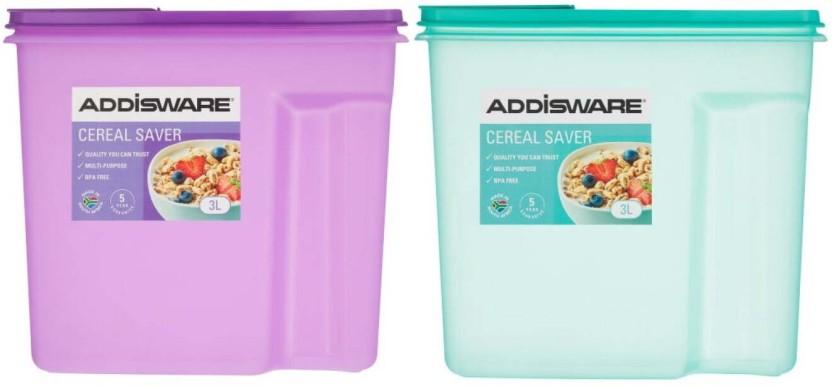 Addis Plastic Cereal Dispenser  - 3 l (Multicolor)