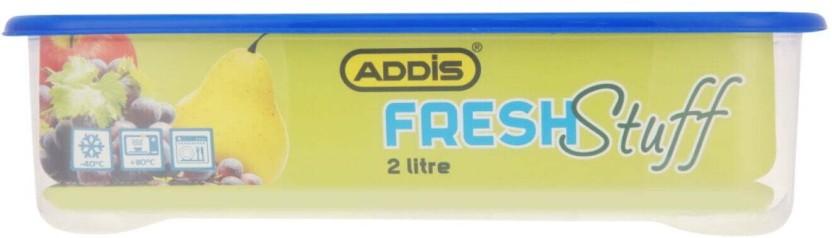 Addis Plastic Fridge Container  - 2000 ml (Blue)