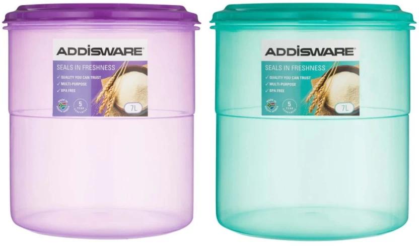 Addis Plastic Grocery Container  - 7 l (Multicolor)