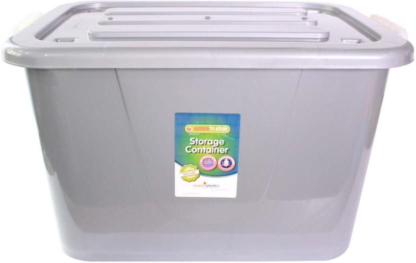 Store 'N Stak Plastic Utility Container  - 150 l (Grey)