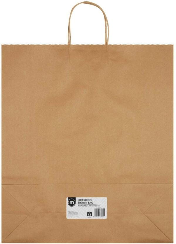 M Grocery Bag (Brown)
