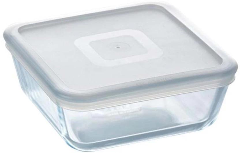 Pyrex Glass Fridge Container  - 2.6 l (White)