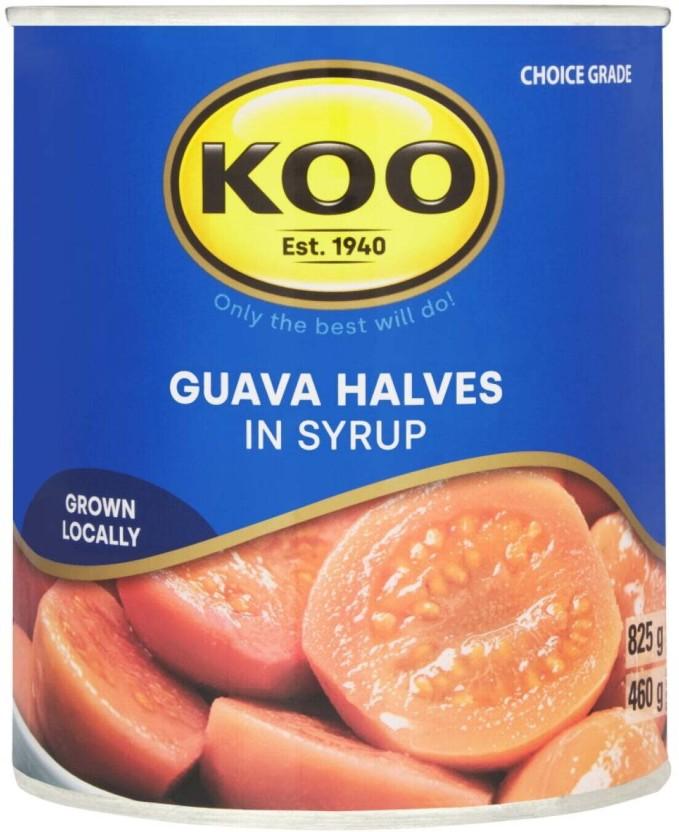 Koo Guava Halves in Syrup Fruits (825 g)