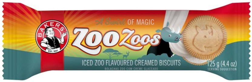 Bakers Zoo Zoos Cream Sandwich Biscuit (125 g)