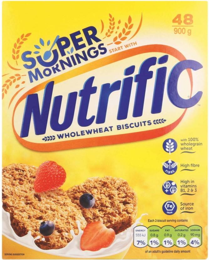 Nutrific Whole Wheat High Fiber Biscuit (900 g)