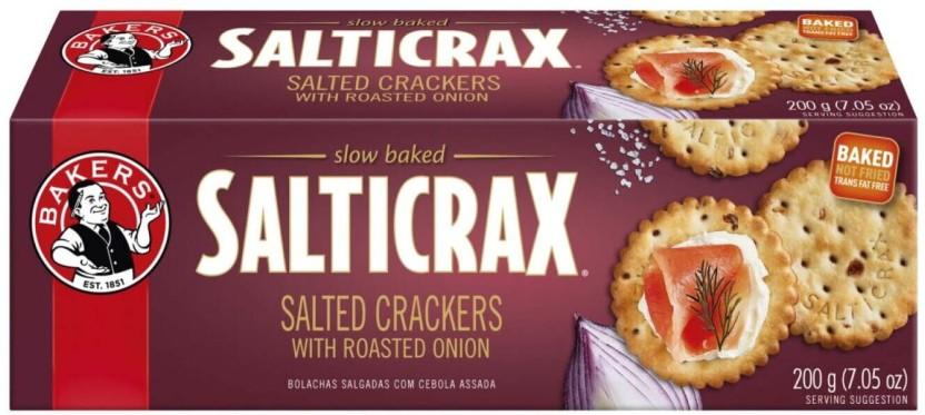 Bakers Salticrax With Roasted Onion Salted Biscuit (200 g)