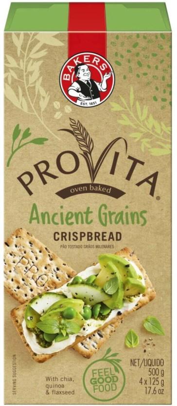Bakers Provita Ancient Crispbread Multi Grain Biscuit (500 g)