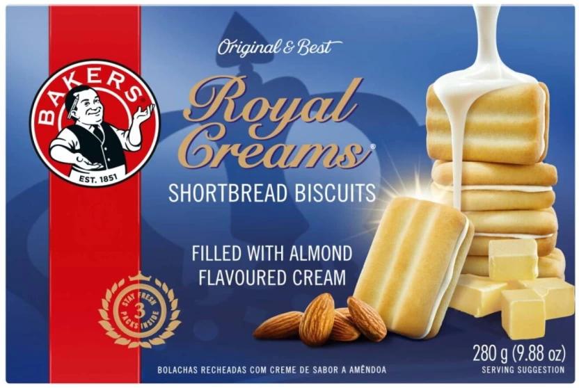 Bakers Shortbread Biscuits Cream Filled Biscuit (280 g)