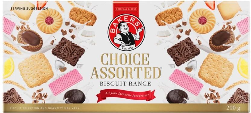 Bakers Choice Assorted Biscuit Assorted Biscuit (200 g, Pack of 12)