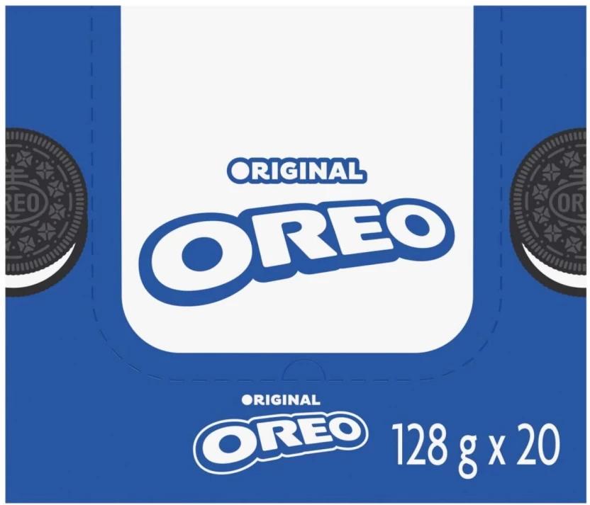 Oreo Original Milk's Favourite Cream Filled Biscuit (133 g, Pack of 20)