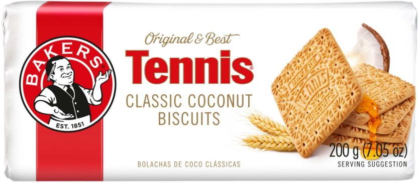 Bakers Tennis Classic Coconut Biscuit (200 g, Pack of 12)