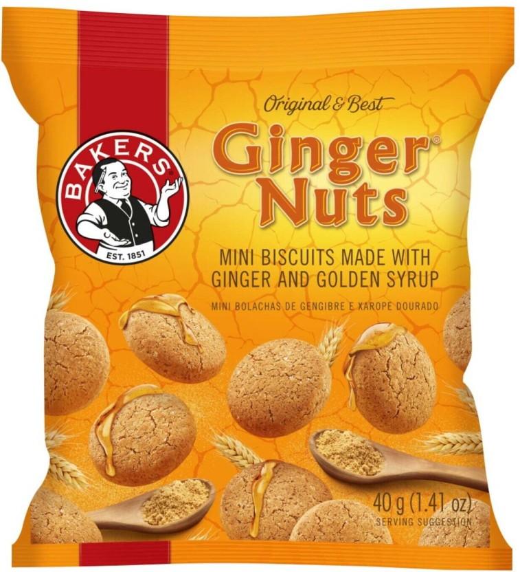 Bakers Ginger Nuts Mini Biscotti (40 g)