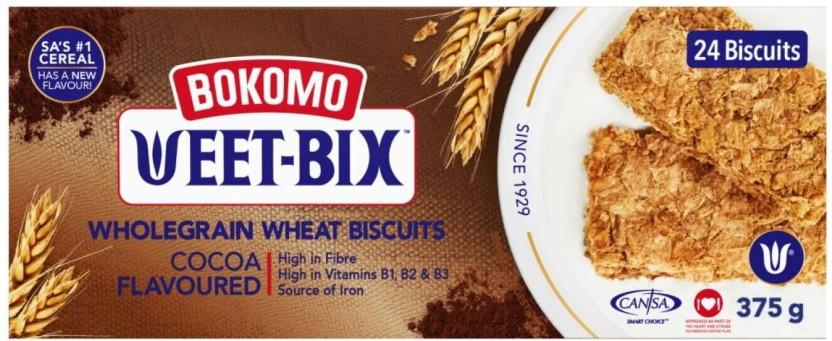 Bokomo Wholegrain Wheat Biscuits High Fiber Biscuit (375 g)