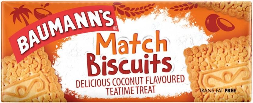 Baumann's Match Cookies (2160 g, Pack of 12)