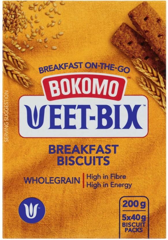 Bokomo Weet-Bix Breakfast Wholegrain Cookies (200 g)