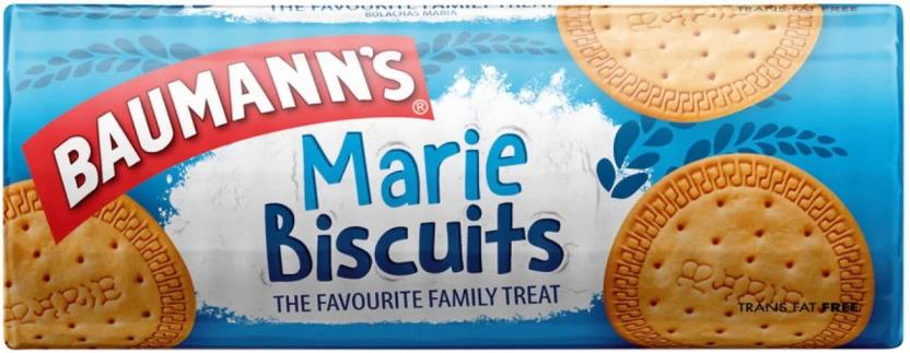 Baumann's Marie Biscuits Plain Biscuit (1800 g, Pack of 12)