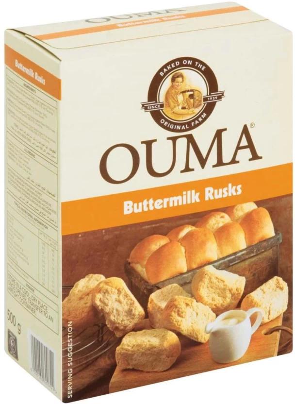 Ouma Chunky Buttermilk flavoured Buttermilk Rusk (12 x 500 g)
