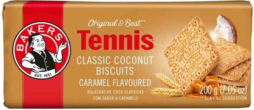 Bakers Classic Caramel Flavoured Coconut Biscuit (200 g, Pack of 12)