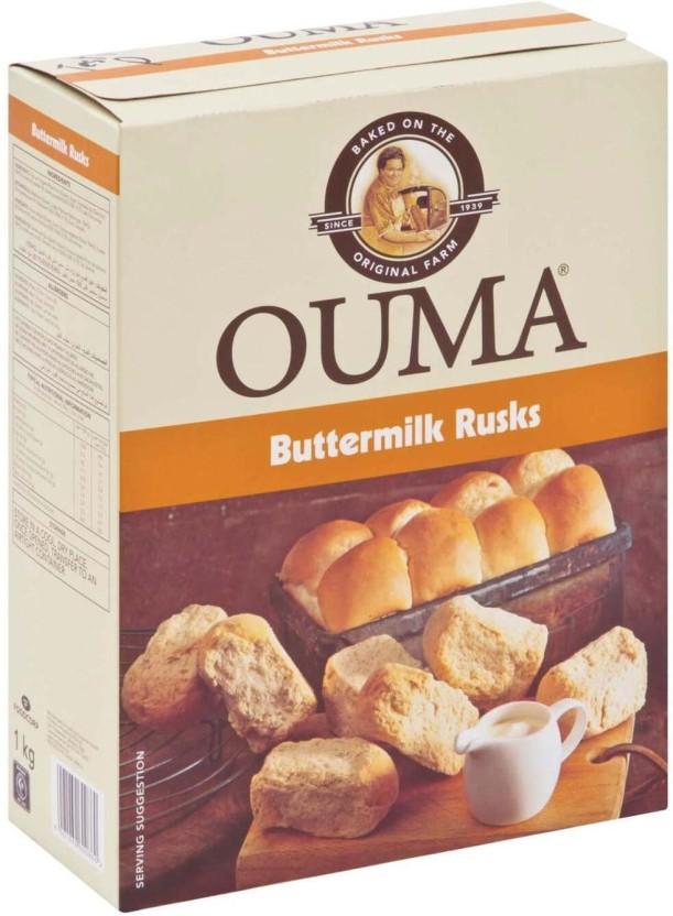 Ouma Traditional Buttermilk flavoured Buttermilk Rusk (12 x 1 kg)