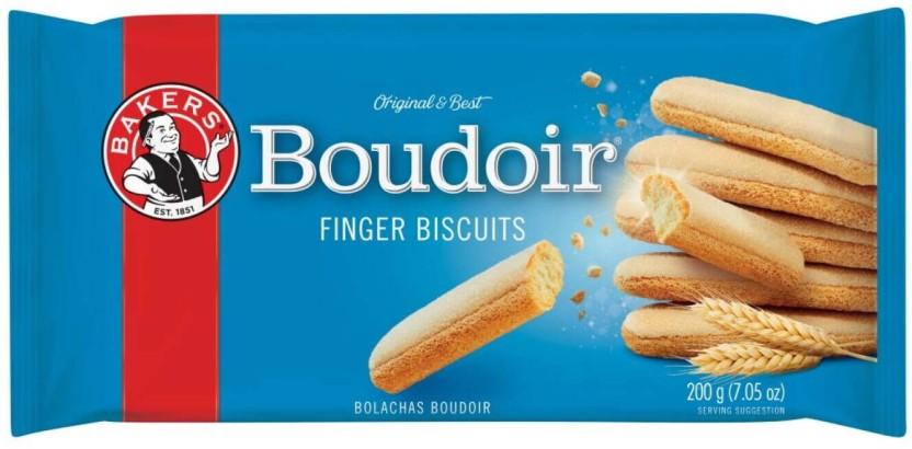 Bakers Boudoir Finger Biscuits Plain Biscuit (200 g)