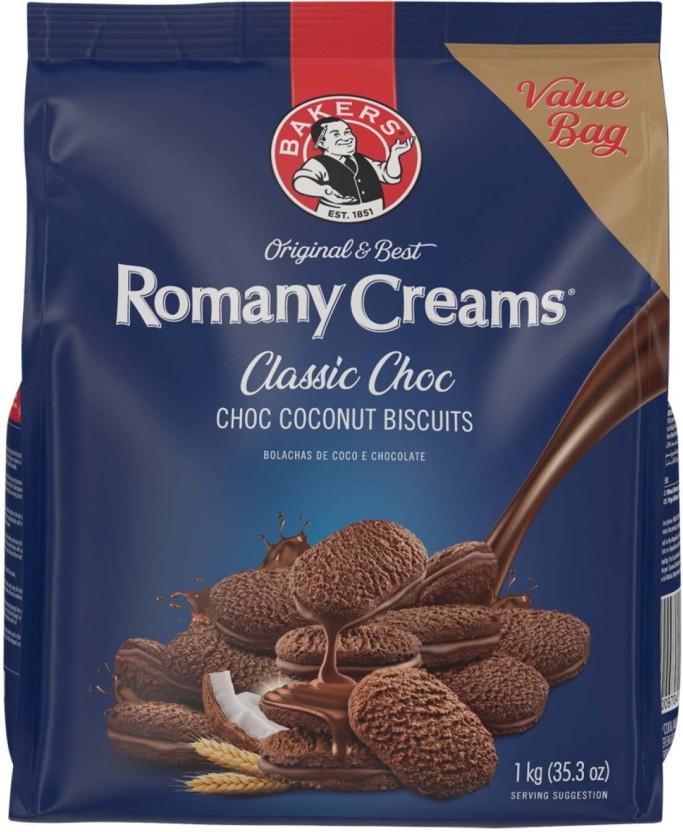 Bakers Classic Choc Biscuits Cream Filled Biscuit (6 kg, Pack of 6)